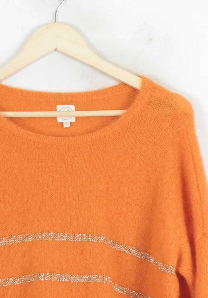 Pull Orange - Taille M/38 de la marque Des petits hauts | PARAD81567 - Vendu par Paradigme - Image 3