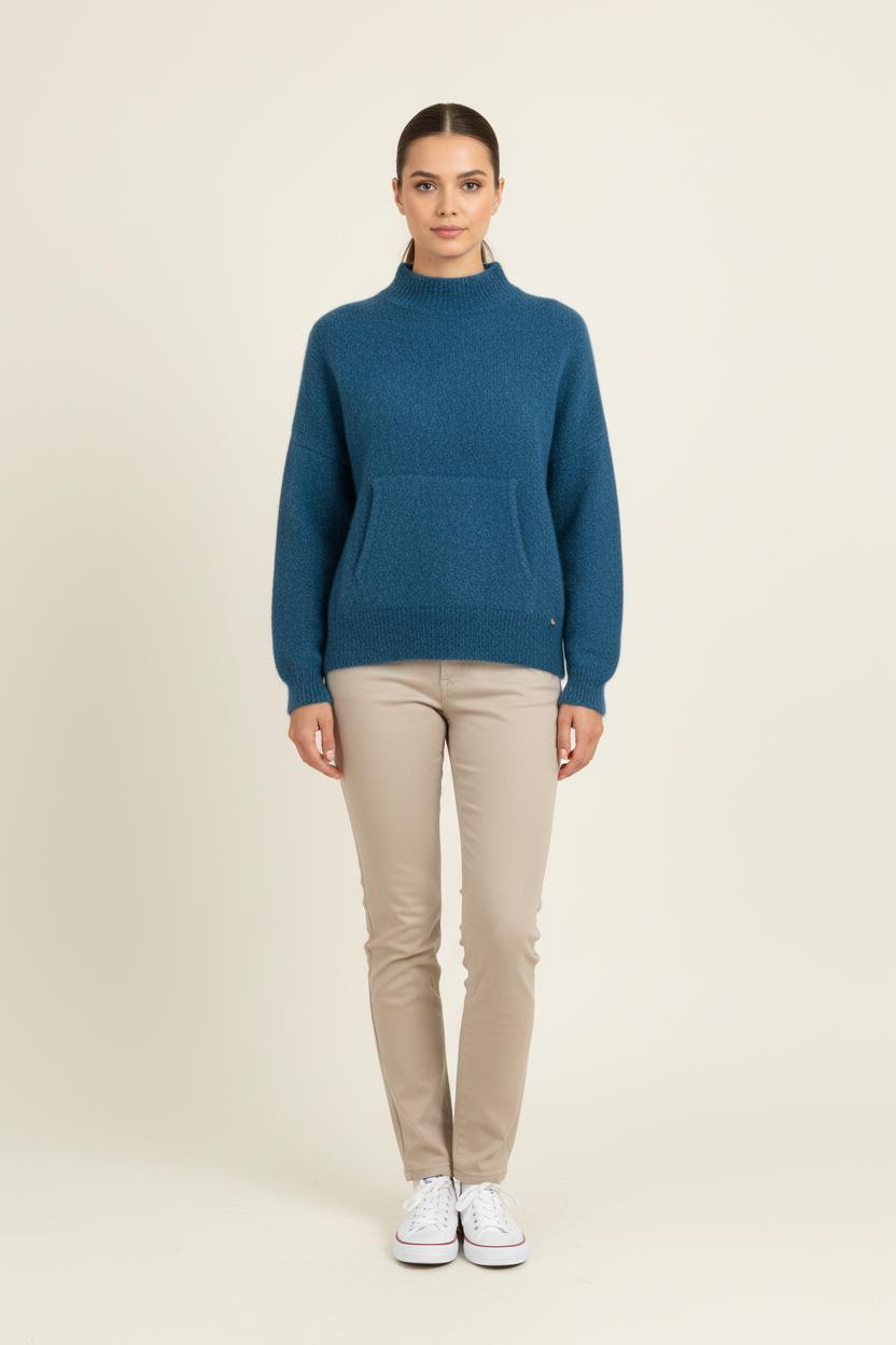 Pull Bleu - Taille S/36 de la marque Des petits hauts | PARAD81568 - Vendu par Paradigme - Image 1