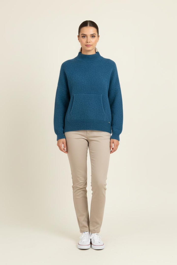 Pull Bleu - Taille S/36 de la marque Des petits hauts | PARAD81568 - Vendu par Paradigme - Image 1