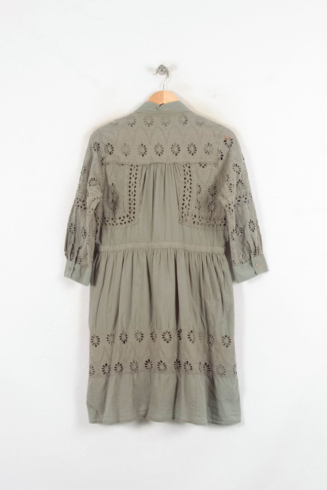 Robe Chemise Verte - Taille L/40 de la marque Sud express | PARAD81581 - Vendu par Paradigme - Image 4