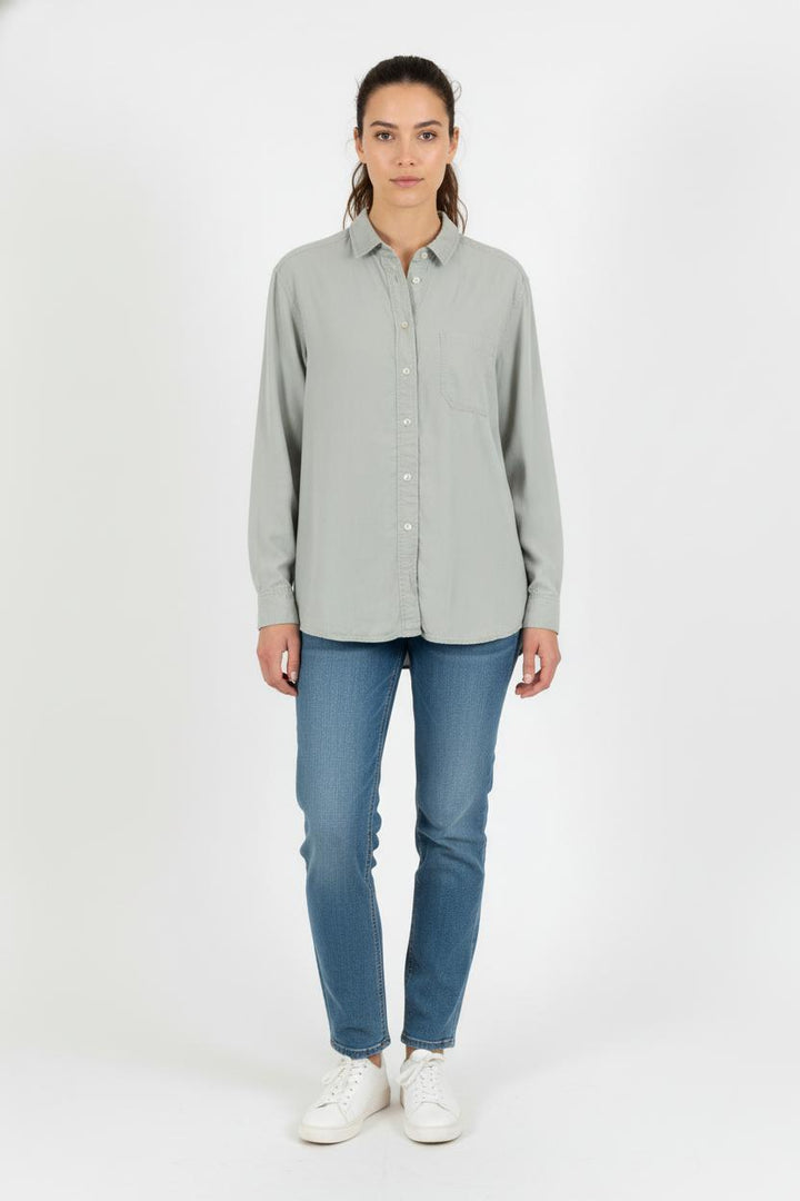 Chemise Verte - Taille M/38 de la marque Maison 123 | PARAD81586 - Vendu par Paradigme - Image 1