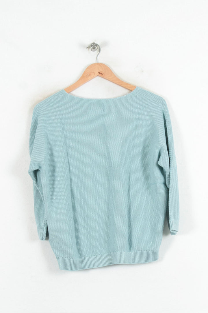 Pull Bleu - Taille L/40 de la marque Maison 123 | PARAD81588 - Vendu par Paradigme - Image 4