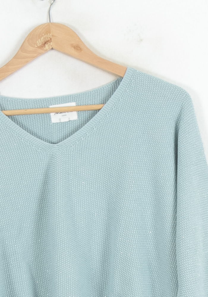 Pull Bleu - Taille L/40 de la marque Maison 123 | PARAD81588 - Vendu par Paradigme - Image 3