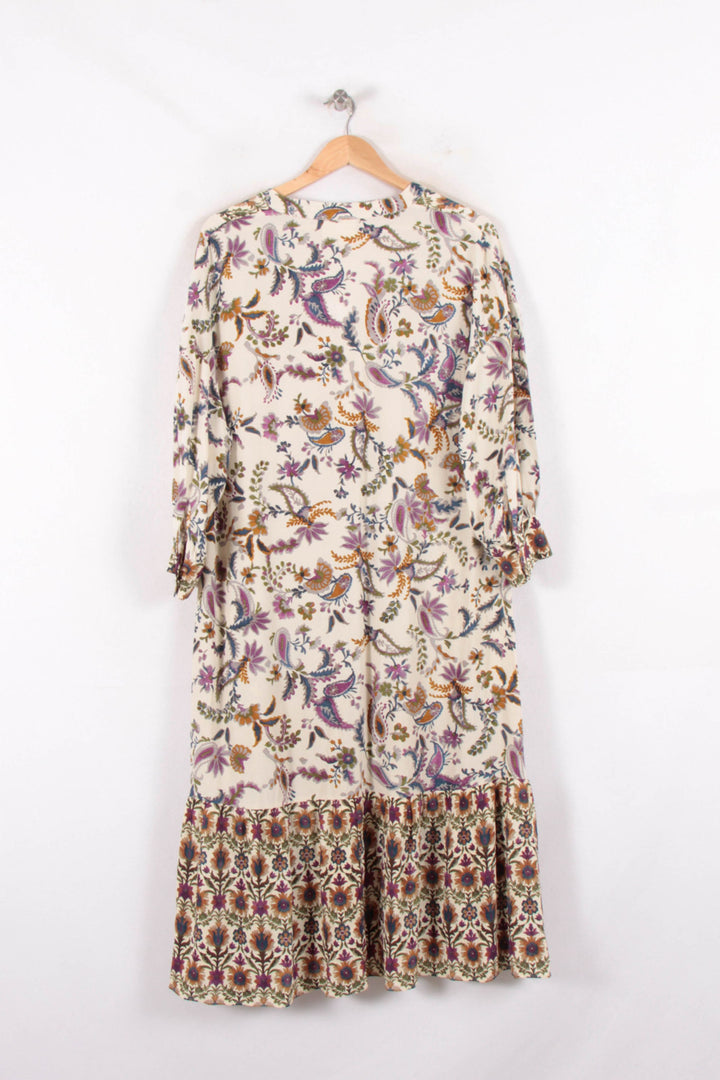 Robe Bohème Multicolore - Taille M/38 de la marque Claudie Pierlot | PARAD81593 - Vendu par Paradigme - Image 4