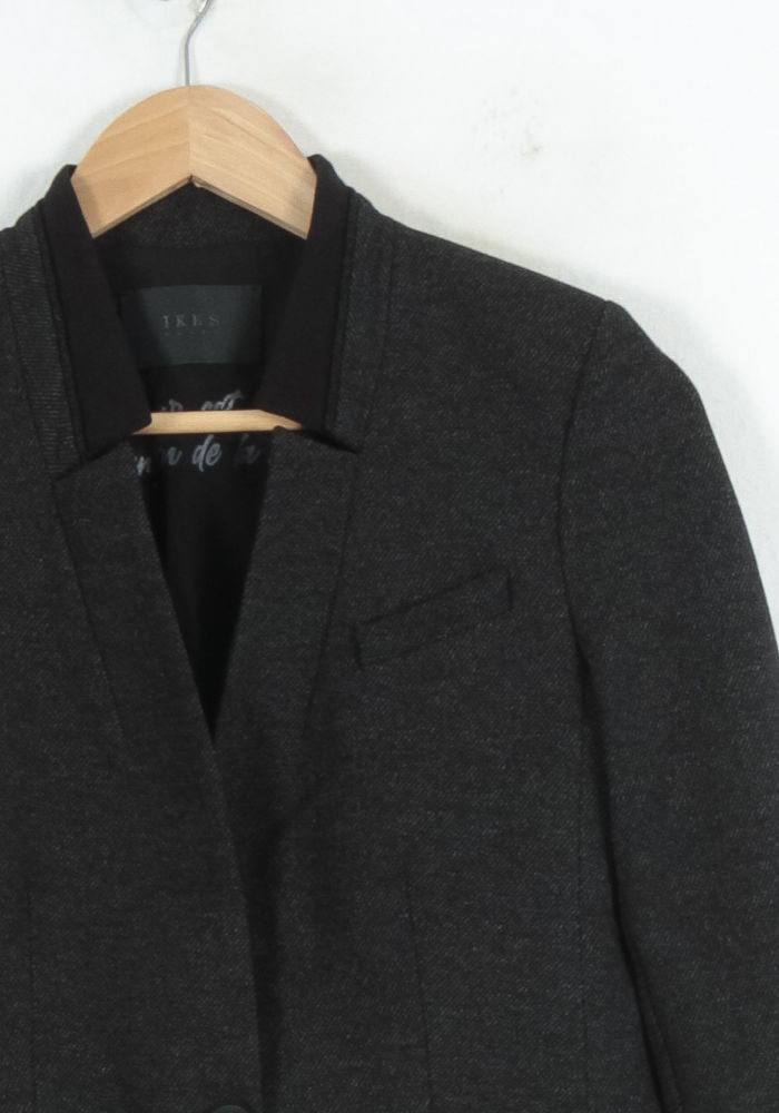 Blazer Gris - Taille XS/34 de la marque IKKS | PARAD81603 - Vendu par Paradigme - Image 3