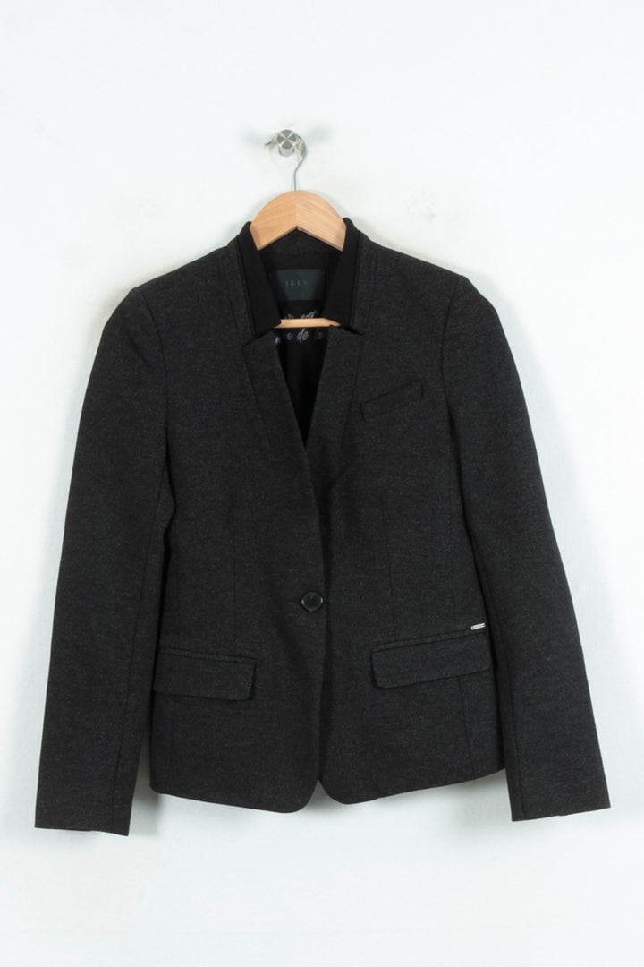Blazer Gris - Taille XS/34 de la marque IKKS | PARAD81603 - Vendu par Paradigme - Image 2