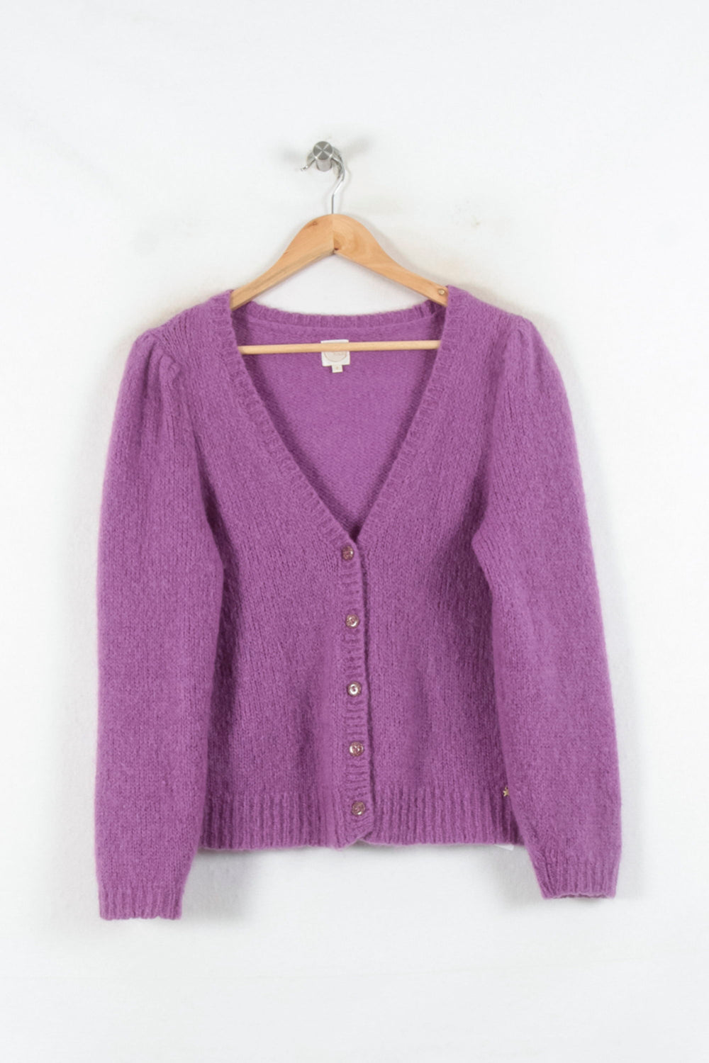 Cardigan Violet - Taille M/38 de la marque Des petits hauts | PARAD81619 - Vendu par Paradigme - Image 2
