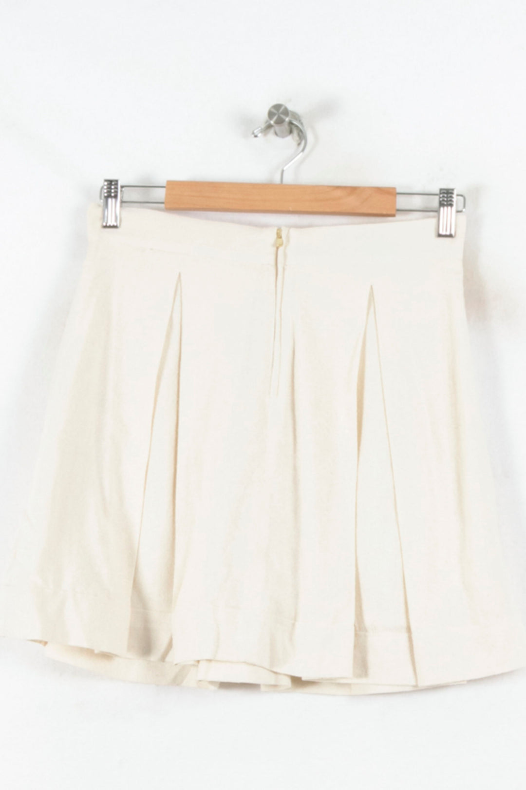 Jupe Plissée Beige - Taille S/36 de la marque Sandro | PARAD81622 - Vendu par Paradigme - Image 4