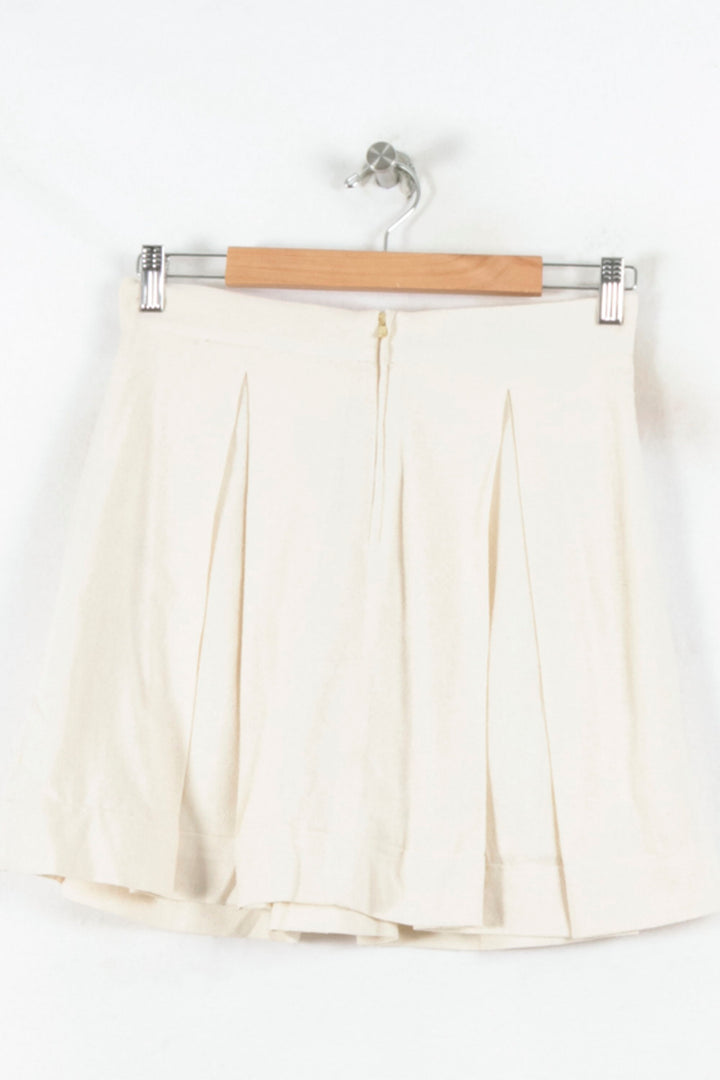 Jupe Plissée Beige - Taille S/36 de la marque Sandro | PARAD81622 - Vendu par Paradigme - Image 4