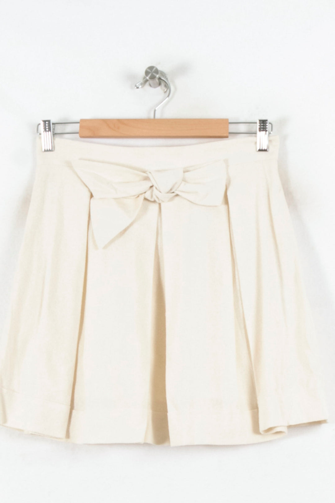 Jupe Plissée Beige - Taille S/36 de la marque Sandro | PARAD81622 - Vendu par Paradigme - Image 2