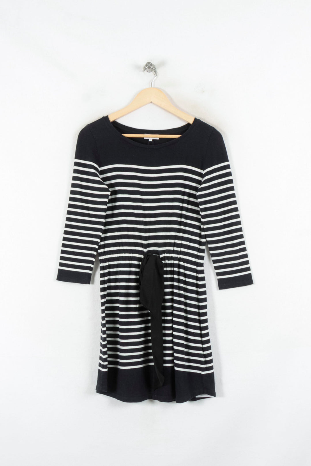 Robe Midi Bleue et Blanche - Taille L/40 de la marque Claudie Pierlot | PARAD81629 - Vendu par Paradigme - Image 2