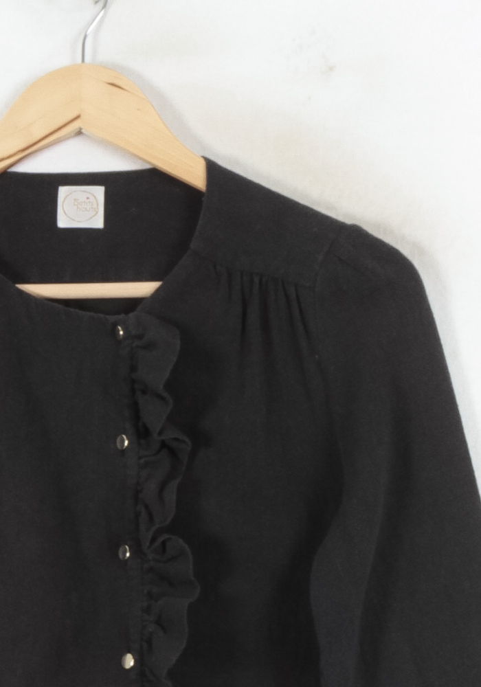 Blouse Noire - Taille S/36 de la marque Des petits hauts | PARAD81631 - Vendu par Paradigme - Image 3