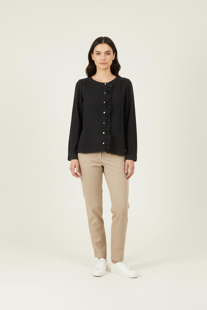 Blouse Noire - Taille S/36 de la marque Des petits hauts | PARAD81631 - Vendu par Paradigme - Image 1