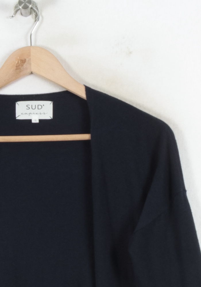 Cardigan Bleu - Taille S/36 de la marque Sud express | PARAD81633 - Vendu par Paradigme - Image 3
