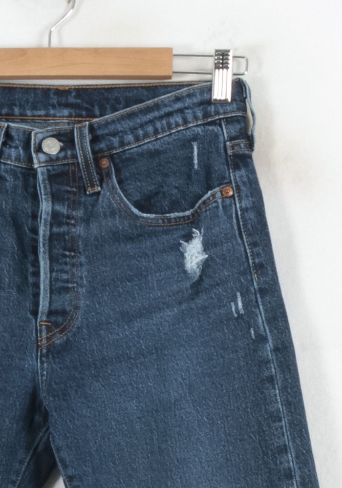 Jean Skinny Bleu - Taille S/36 de la marque Levi's | PARAD81635 - Vendu par Paradigme - Image 3