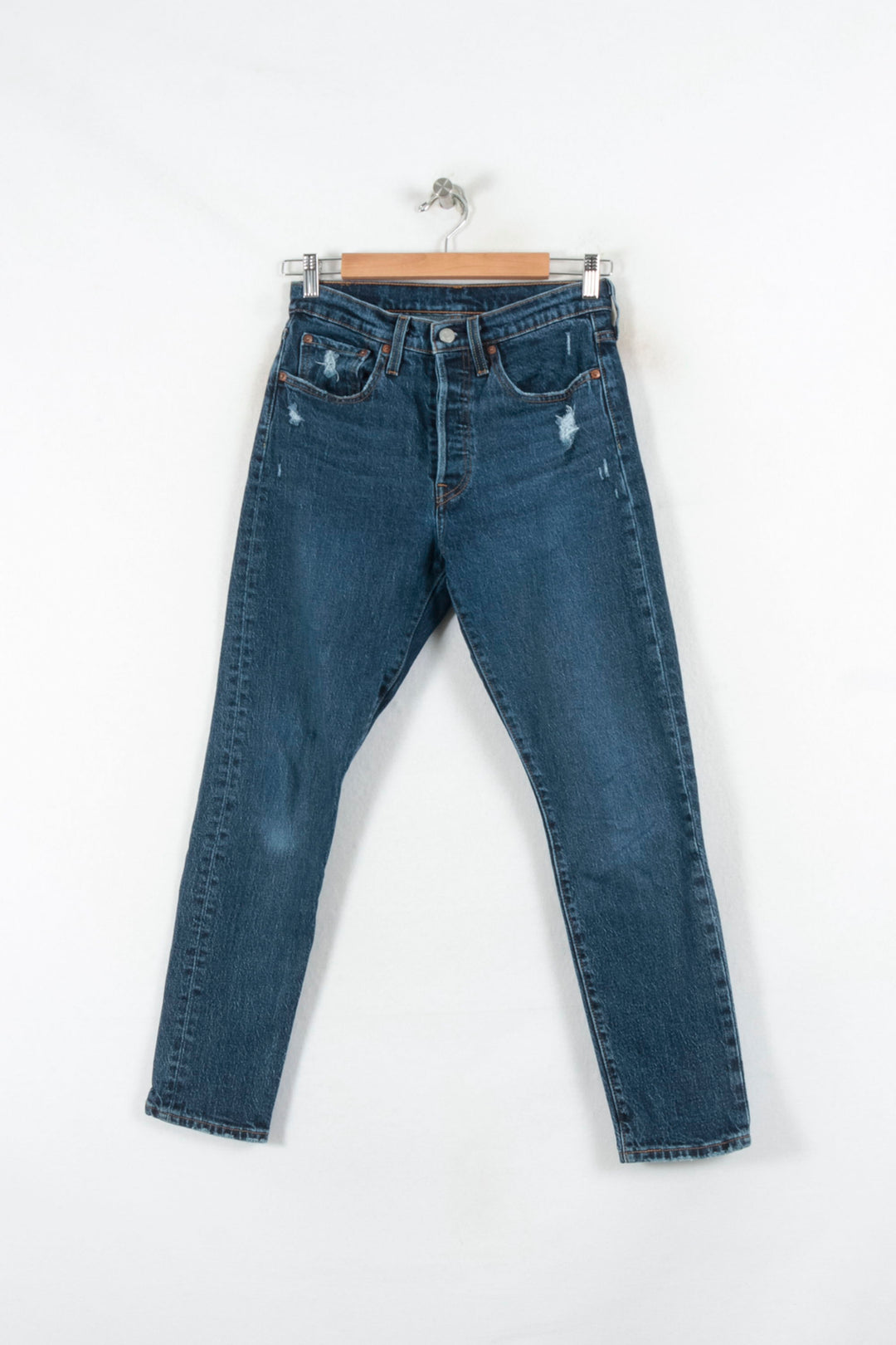 Jean Skinny Bleu - Taille S/36 de la marque Levi's | PARAD81635 - Vendu par Paradigme - Image 2