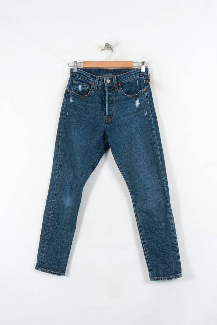 Jean Skinny Bleu - Taille S/36 de la marque Levi's | PARAD81635 - Vendu par Paradigme - Image 2
