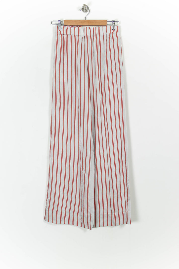 Pantalon Large Blanc et Rouge - Taille S/36 de la marque Paul & Joe | PARAD81639 - Vendu par Paradigme - Image 2