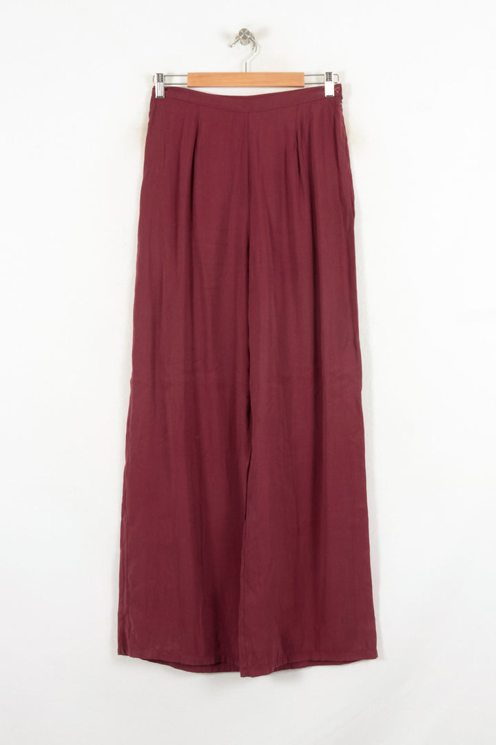 Pantalon Large Bordeaux - Taille M/38 de la marque Balzac Paris | PARAD81647 - Vendu par Paradigme - Image 2