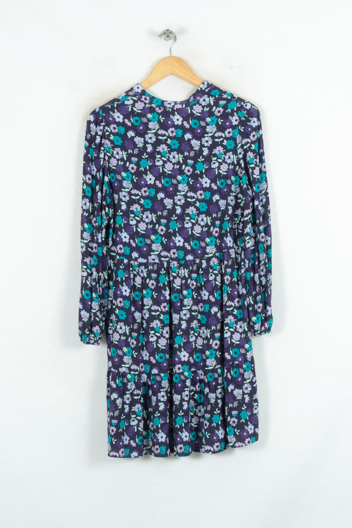 Robe Fleurie Multicolore - Taille XS/34 de la marque Des petits hauts | PARAD81658 - Vendu par Paradigme - Image 4