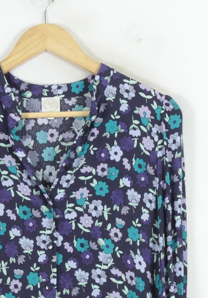 Robe Fleurie Multicolore - Taille XS/34 de la marque Des petits hauts | PARAD81658 - Vendu par Paradigme - Image 3