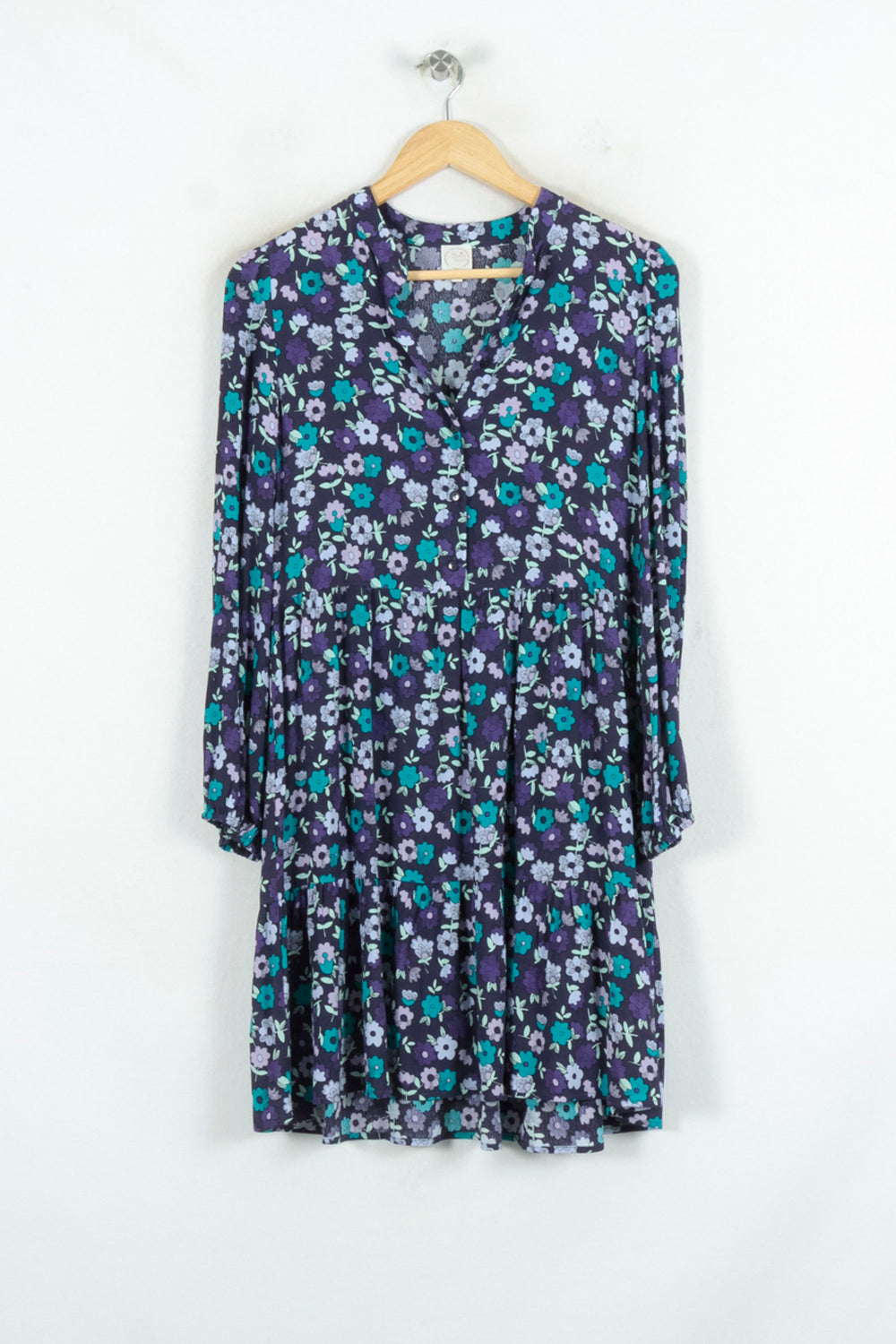 Robe Fleurie Multicolore - Taille XS/34 de la marque Des petits hauts | PARAD81658 - Vendu par Paradigme - Image 2