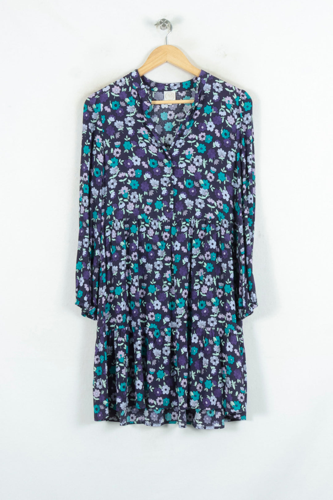 Robe Fleurie Multicolore - Taille XS/34 de la marque Des petits hauts | PARAD81658 - Vendu par Paradigme - Image 2