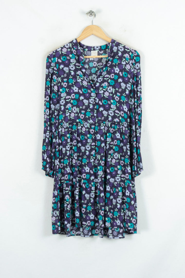 Robe Fleurie Multicolore - Taille XS/34 de la marque Des petits hauts | PARAD81658 - Vendu par Paradigme - Image 2