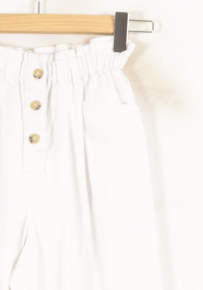 Jean Large Blanc - Taille XS/34 de la marque Bellerose | PARAD81659 - Vendu par Paradigme - Image 3
