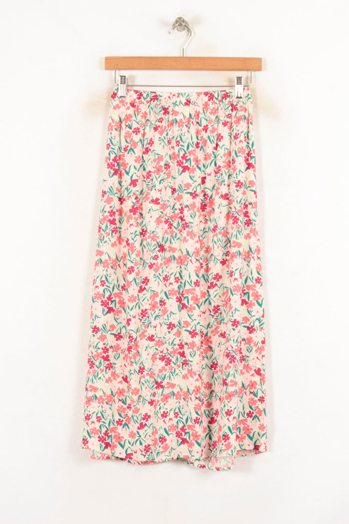 Jupe Longue Rose et Verte - Taille XS/34 de la marque Des petits hauts | PARAD81665 - Vendu par Paradigme - Image 4
