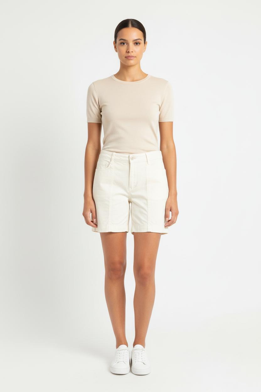 Short Blanc - Taille XS/34 de la marque Des petits hauts | PARAD81666 - Vendu par Paradigme - Image 1