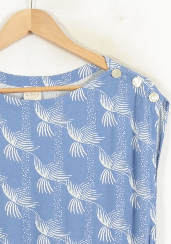 Robe Droite Bleu et Blanche - Taille XS/34 de la marque Des petits hauts | PARAD81669 - Vendu par Paradigme - Image 3