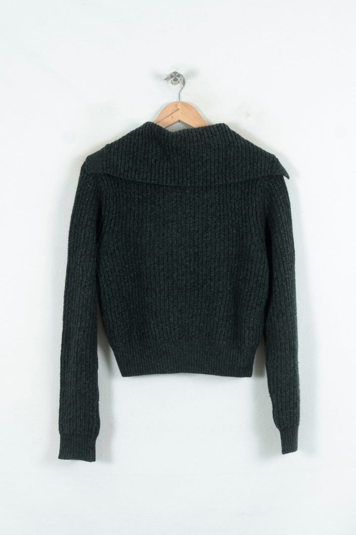Cardigan Gris - Taille S/36 de la marque Comptoir des Cotonniers | PARAD81674 - Vendu par Paradigme - Image 4