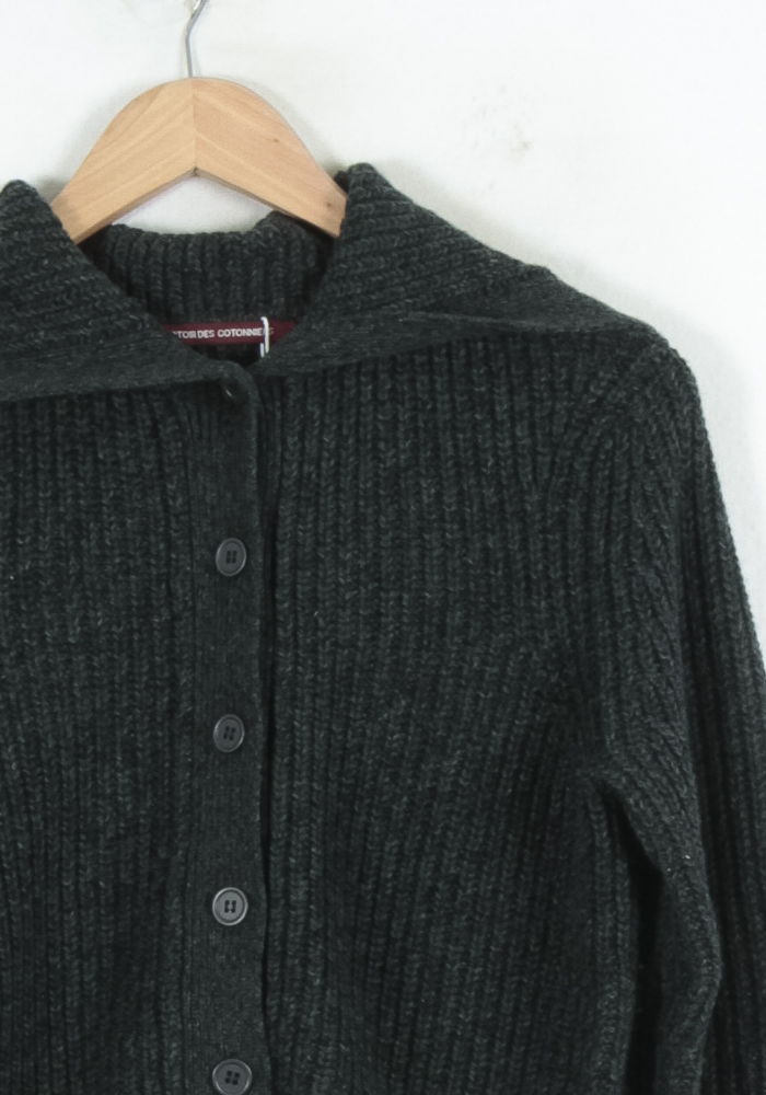 Cardigan Gris - Taille S/36 de la marque Comptoir des Cotonniers | PARAD81674 - Vendu par Paradigme - Image 3