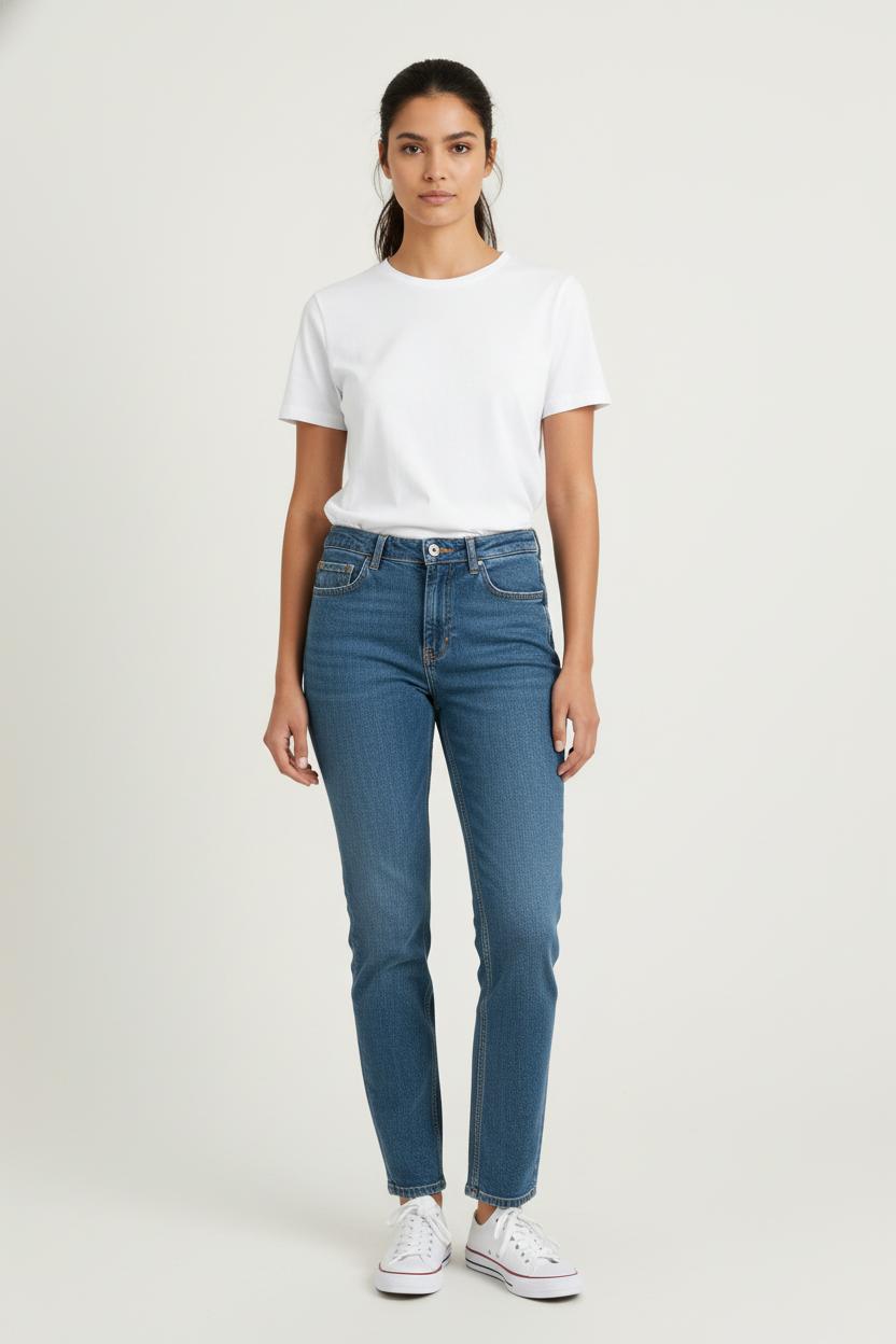 Jean Bleu - Taille S/36 de la marque American Vintage | PARAD81678 - Vendu par Paradigme - Image 1
