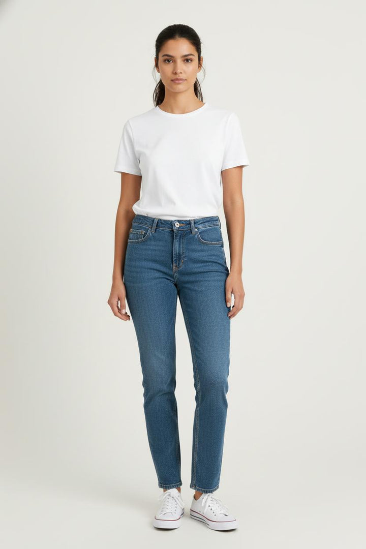 Jean Bleu - Taille S/36 de la marque American Vintage | PARAD81678 - Vendu par Paradigme - Image 1