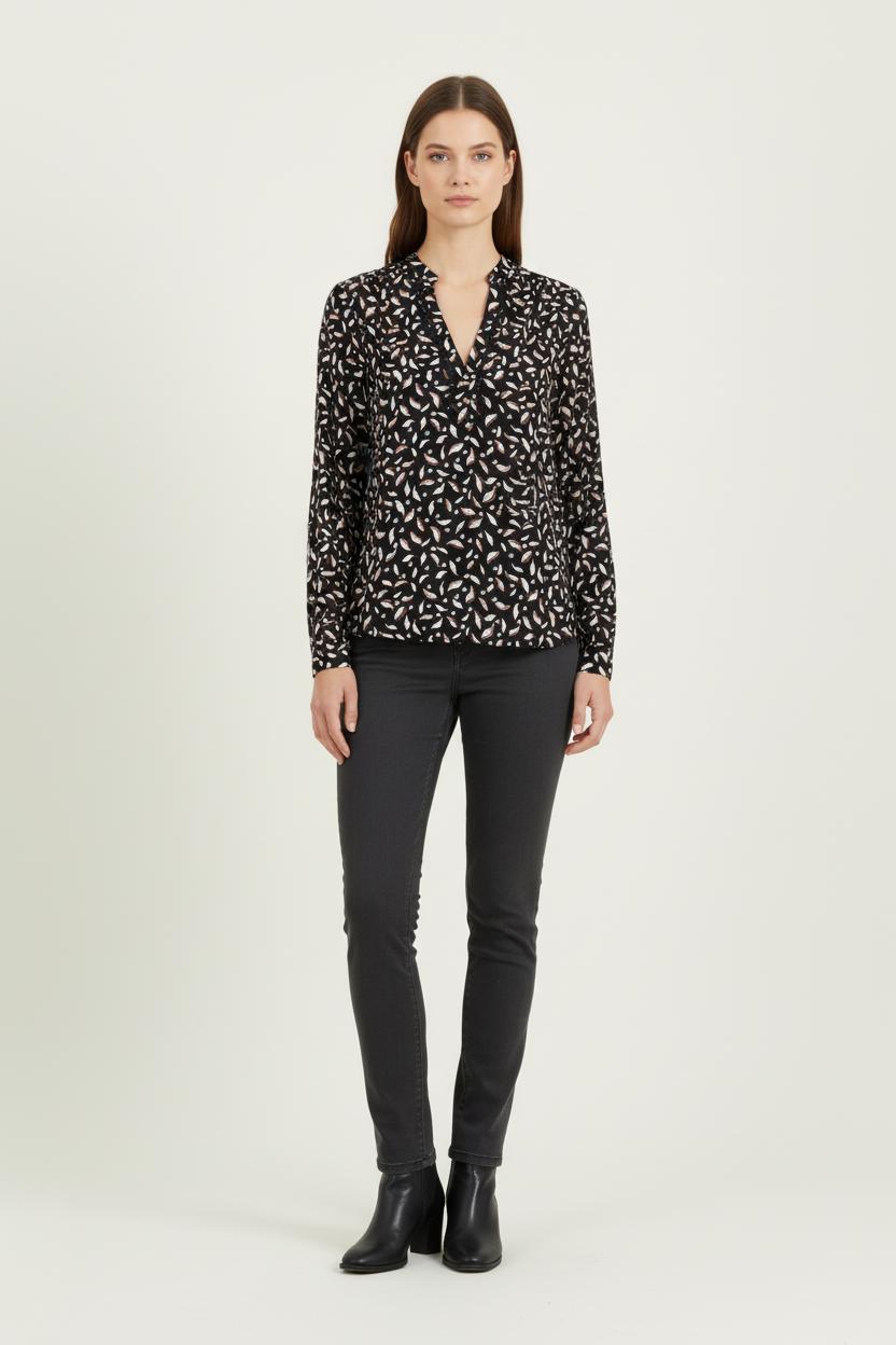 Blouse Noir et Blanc - Taille L/40 de la marque Comptoir des Cotonniers | PARAD81680 - Vendu par Paradigme - Image 1
