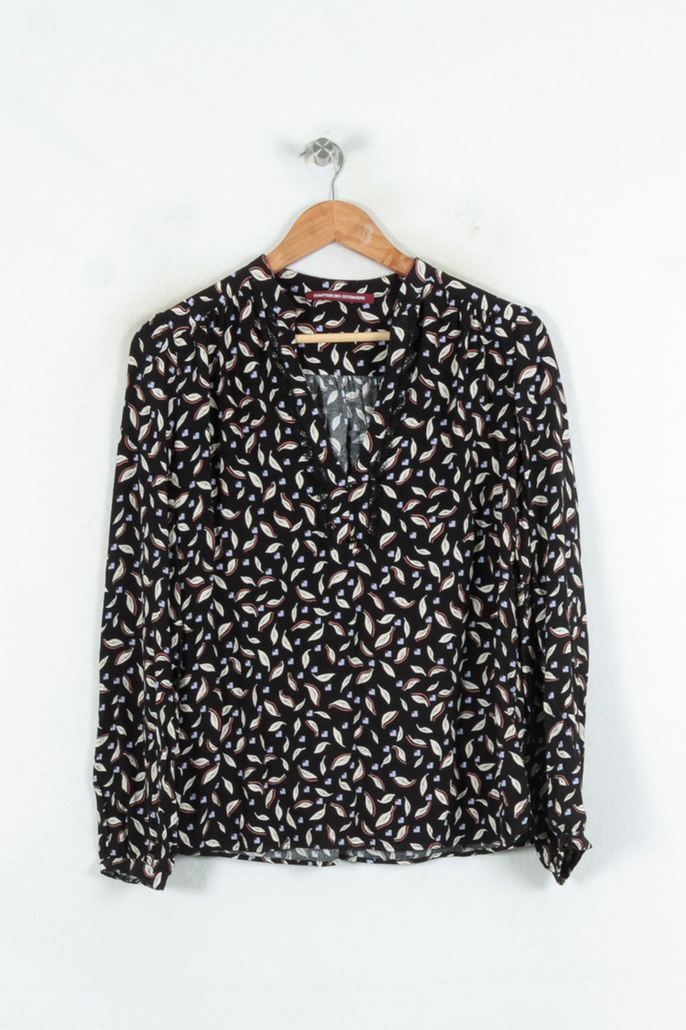 Blouse Noir et Blanc - Taille L/40 de la marque Comptoir des Cotonniers | PARAD81680 - Vendu par Paradigme - Image 2