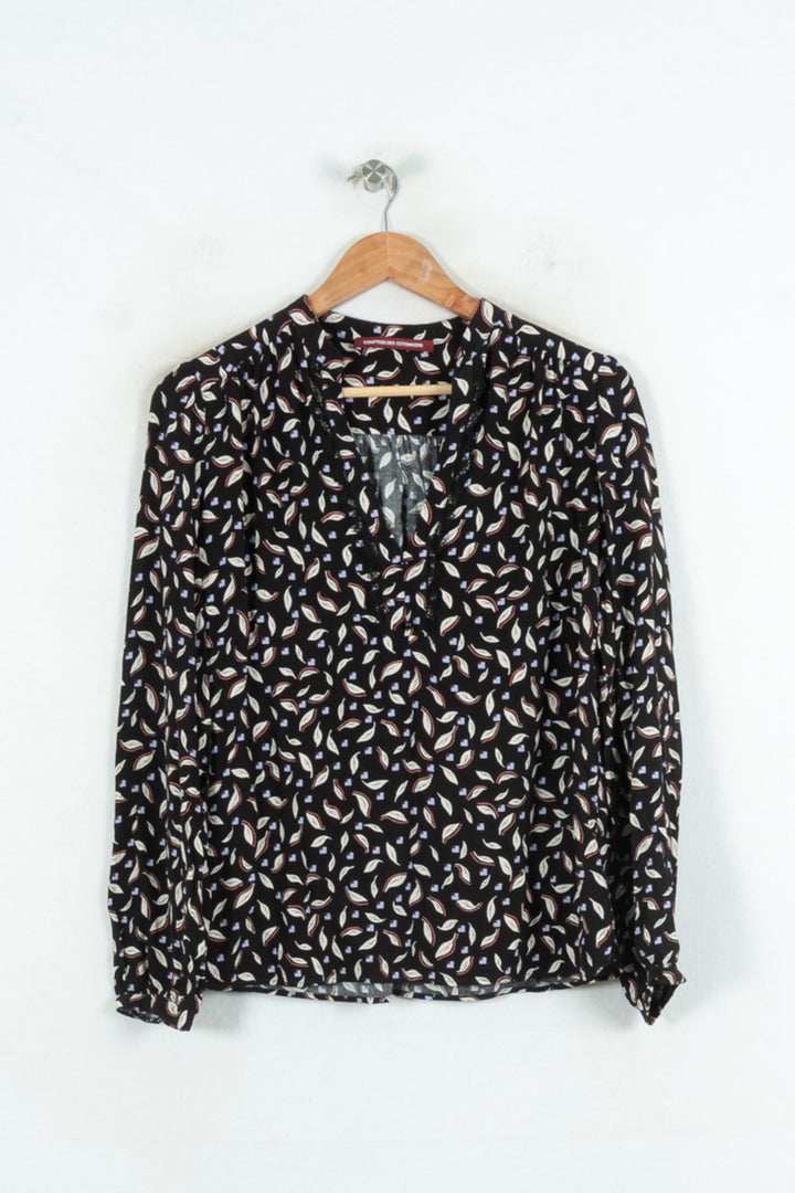Blouse Noir et Blanc - Taille L/40 de la marque Comptoir des Cotonniers | PARAD81680 - Vendu par Paradigme - Image 2