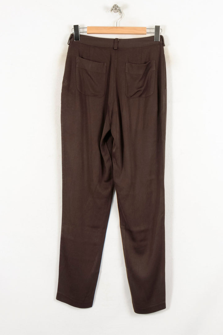 Pantalon Marron - Taille M/38 de la marque American Vintage | PARAD81681 - Vendu par Paradigme - Image 4