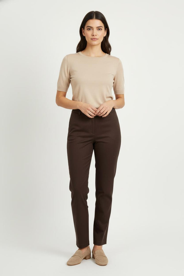 Pantalon Marron - Taille M/38 de la marque American Vintage | PARAD81681 - Vendu par Paradigme - Image 1