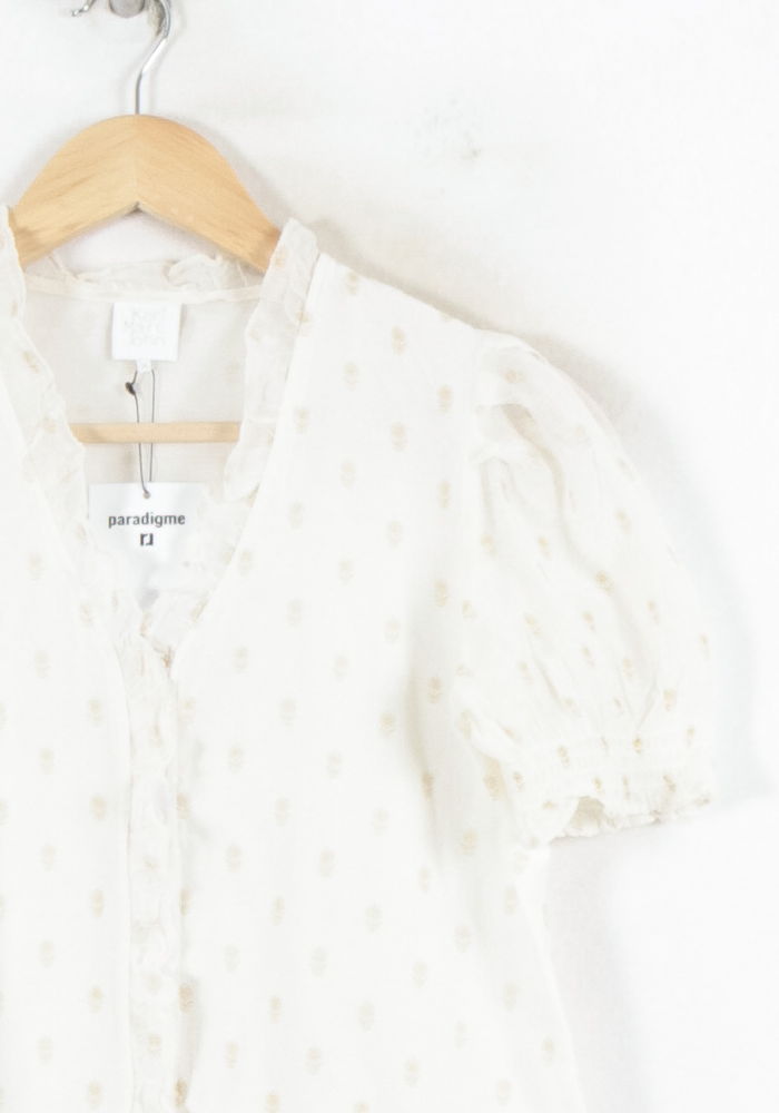 Blouse Beige - Taille XS/34 de la marque Karl Marc John | PARAD81691 - Vendu par Paradigme - Image 3