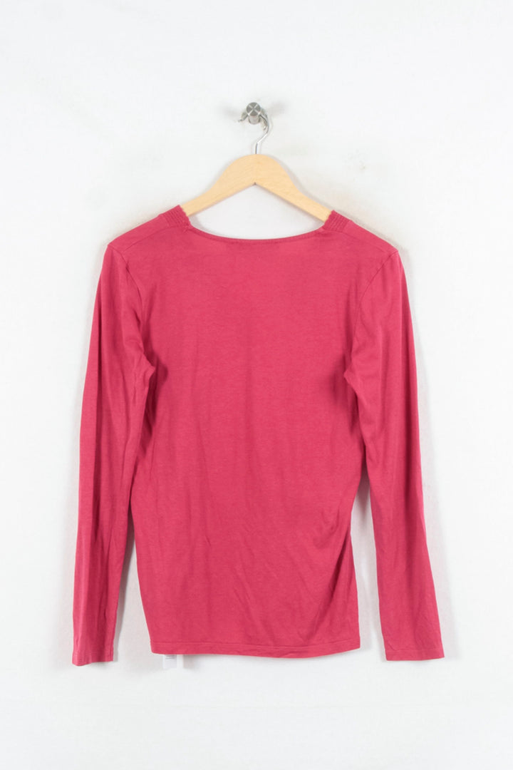 Blouse Rose - Taille S/36 de la marque La Fée Maraboutée | PARAD81698 - Vendu par Paradigme - Image 4