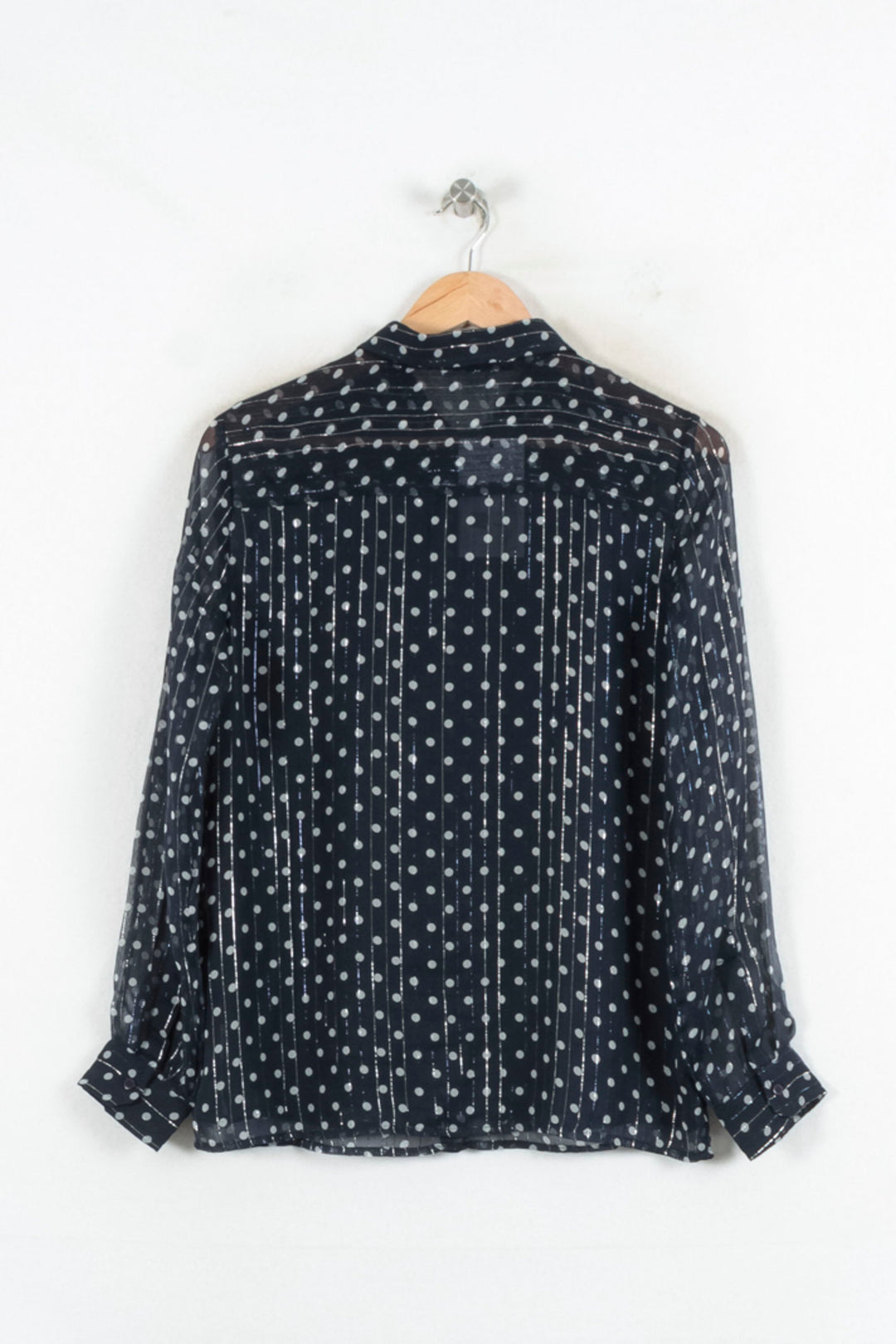 Chemise Bleu et Blanche - Taille M/38 de la marque Maison 123 | PARAD81701 - Vendu par Paradigme - Image 4