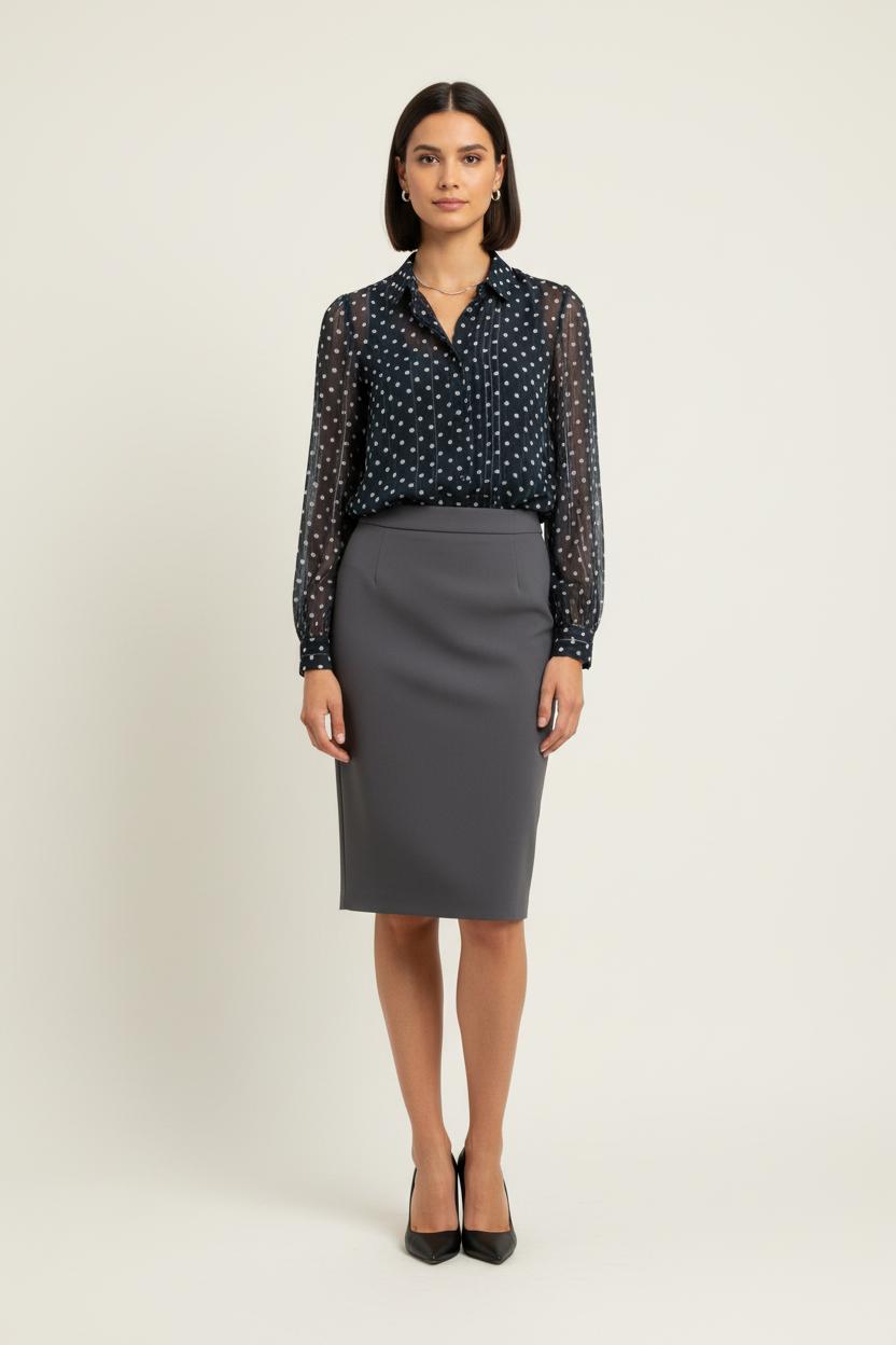 Chemise Bleu et Blanche - Taille M/38 de la marque Maison 123 | PARAD81701 - Vendu par Paradigme - Image 1