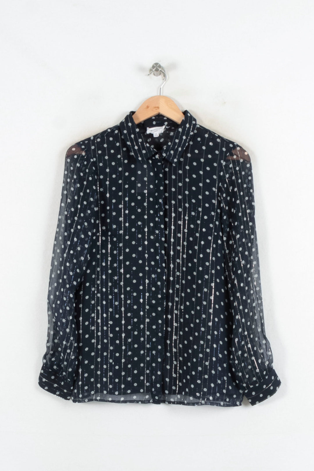 Chemise Bleu et Blanche - Taille M/38 de la marque Maison 123 | PARAD81701 - Vendu par Paradigme - Image 2