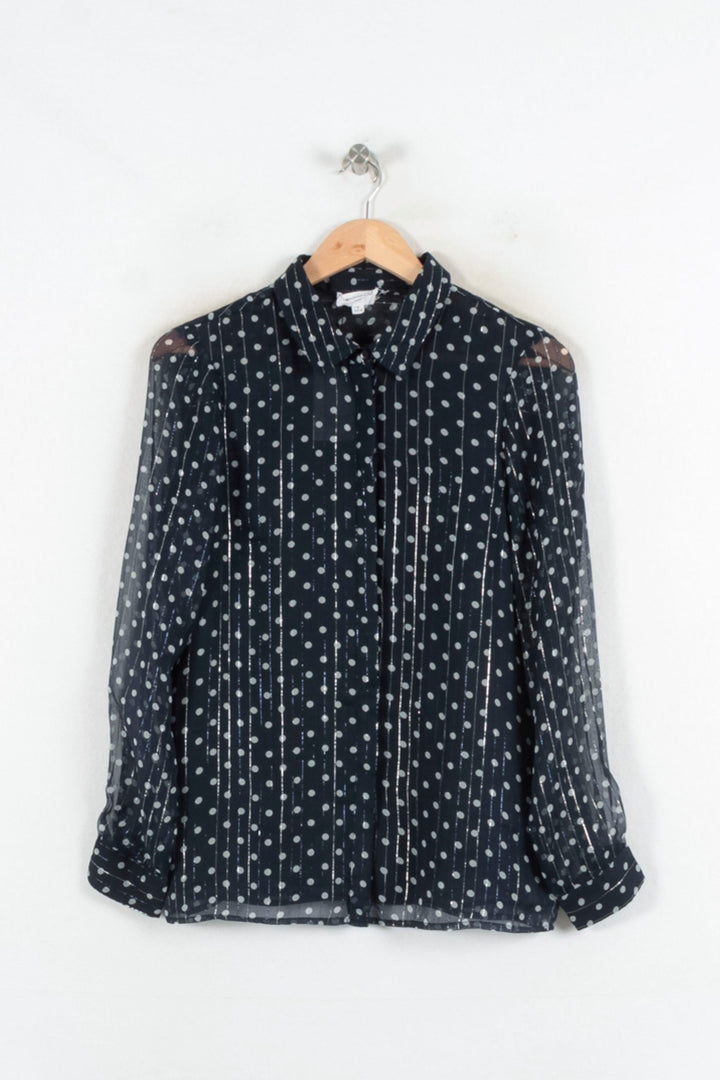 Chemise Bleu et Blanche - Taille M/38 de la marque Maison 123 | PARAD81701 - Vendu par Paradigme - Image 2