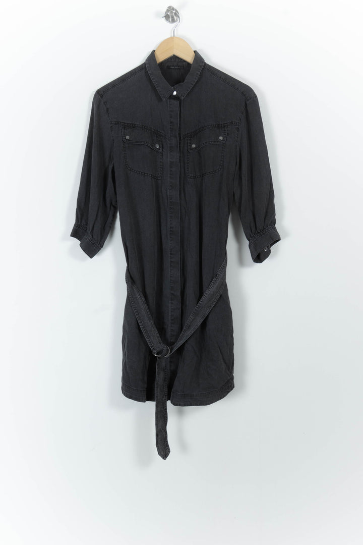 Robe Chemise Grise - Taille L/40 de la marque IKKS | PARAD81707 - Vendu par Paradigme - Image 2