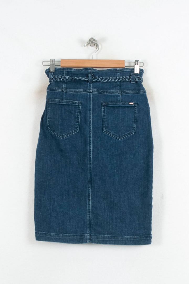 Jupe Crayon Bleu - Taille M/38 de la marque IKKS | PARAD81718 - Vendu par Paradigme - Image 4