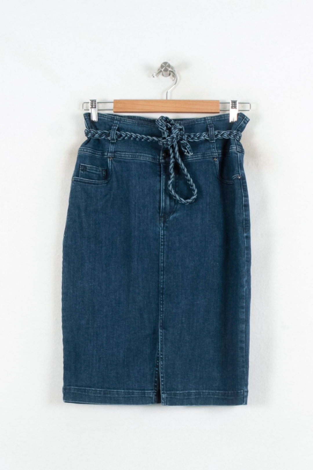 Jupe Crayon Bleu - Taille M/38 de la marque IKKS | PARAD81718 - Vendu par Paradigme - Image 2